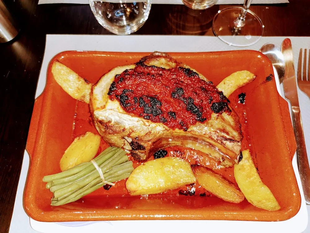 Carré de Porc Sauce Chorizo